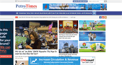 Desktop Screenshot of petrotimes.vn